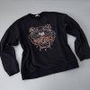 Kenzo mikina vel. děti 158 / dámské S černá nošená