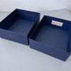 Dior krabice modrá 35x29x13 cm modrá s nedostatky