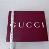 Gucci krabice 26,5x21,5x6 cm vínová