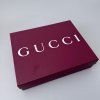 Gucci krabice 26,5x21,5x6 cm vínová