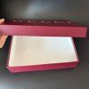 Gucci krabice 40x30x5 cm vínová