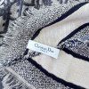 Dior šátek pareo 135x140 cm tmavě modrý s mini nedostatkem