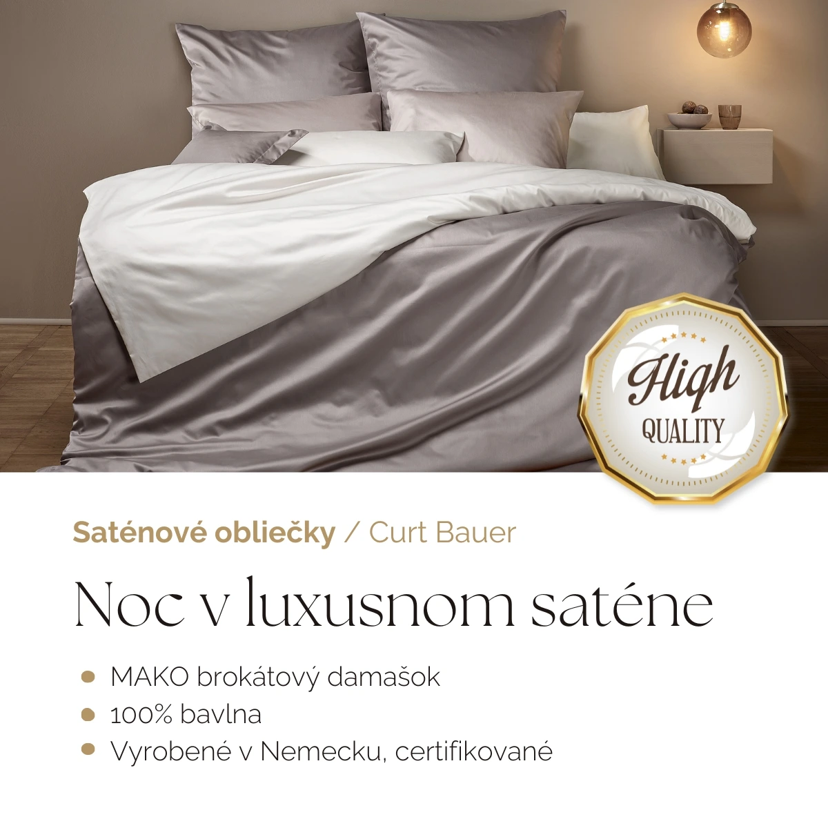 Noc v luxusnom saténe - mobil