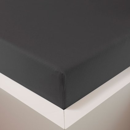 Premium napínacia plachta TENCEL-JERSEY, ANTRAZIT  HEFEL