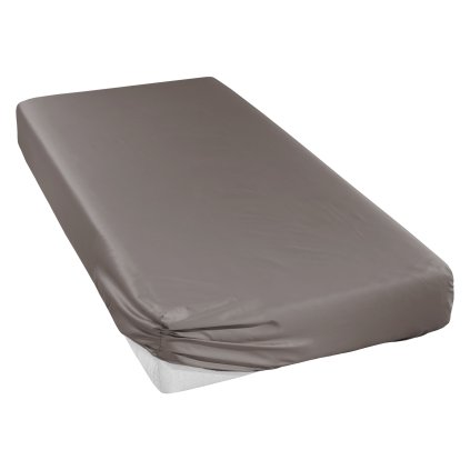 0000 Uni Mako Satin 3847 stein Spannbetttuch Freisteller 2000px