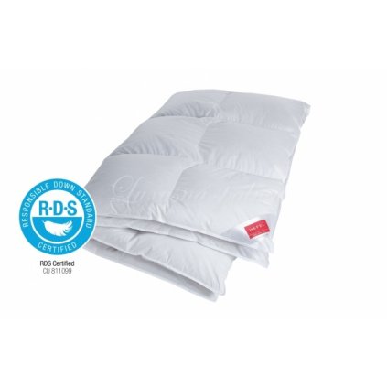 Zimná páperová prikrývka  DE LUXE TENCEL 100% husie perie HEFEL