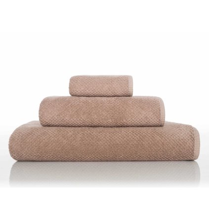 BEE WAFFLE TOWEL STONE 1