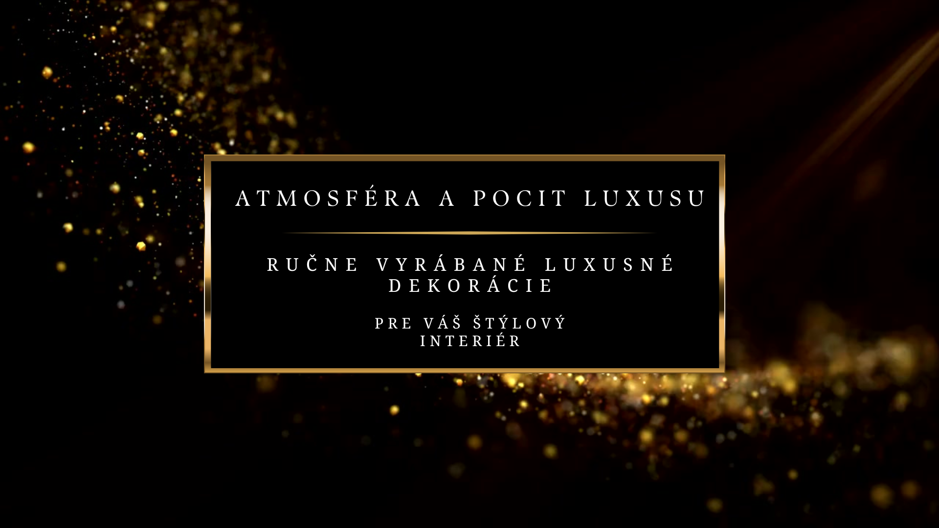 luxusne dekoracie