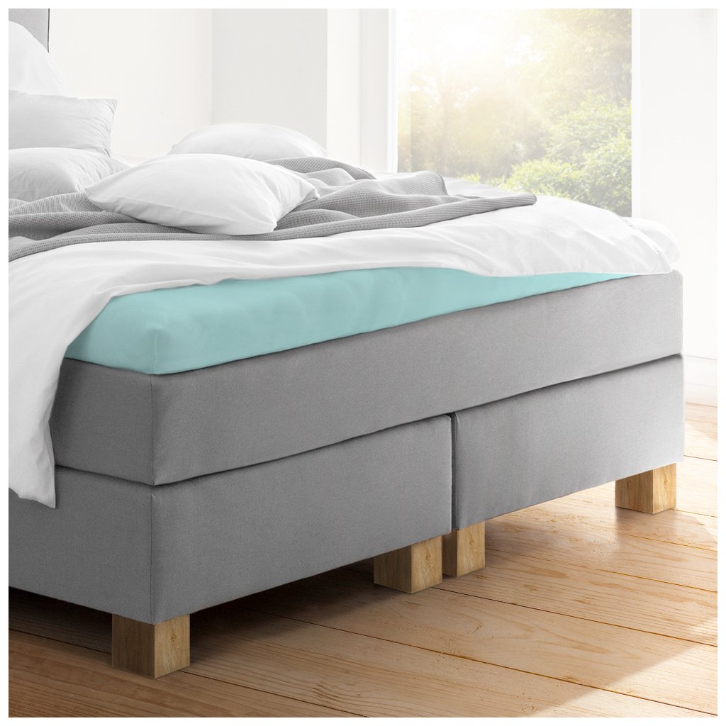 Estella napínací prostěradlo na TOPPER AZUR (Rozměry Topperů 180-200x200x7cm)