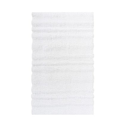GRACCIOZA LUXUSNÍ KOUPELNOVÁ PŘEDLOŽKA Z EGYPTSKÉ BAVLNY ALENTEJO BÍLÁ (rozměry koupelnových předložek 50x80cm)