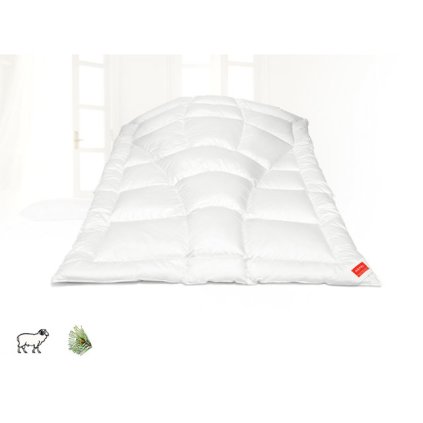 Celoroční LIGHT přikrývka WELLNESS S BOROVICOVÝMI VLOČKAMI HEFEL (- Velikost 290x235cm)