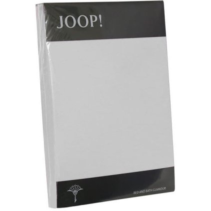 JOOP! NAPÍNACÍ PROSTĚRADLO NA TOPPER, ŠEDÁ (Rozměry Topperů 180-200x200x7cm)