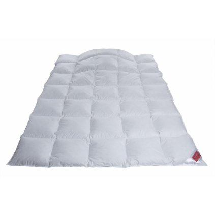 Celoroční péřová přikrývka z 90% husího peří SILVER HEFEL (- Velikost 290x235cm)