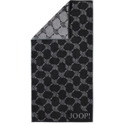 JOOP! Ručníky CORNFLOWER ČERNÁ 1611 (- Velikost ručník pro hosty 30/50)