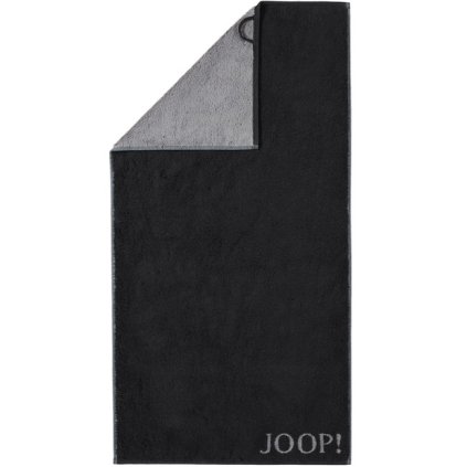 JOOP! Ručníky DOUBLEFACE ČERNÁ 1600 (- Velikost ručník pro hosty 30/50)
