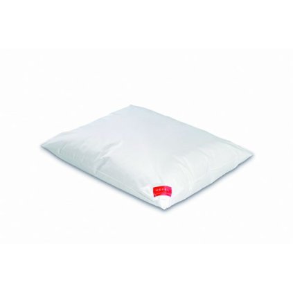 3 komorový péřový polštář DE LUXE MEDIUM TENCEL 100% HUSÍ PÉŘOVÝ HEFEL (- Velikost 80x80cm)