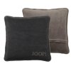 JOOP! POLŠTÁŘ UNI-DOUBLEFACE, ANTRACIT-TAUPE, 50x50cm (- Dekorační polštář (ks) JOOP! s výplní 50x50 cm)