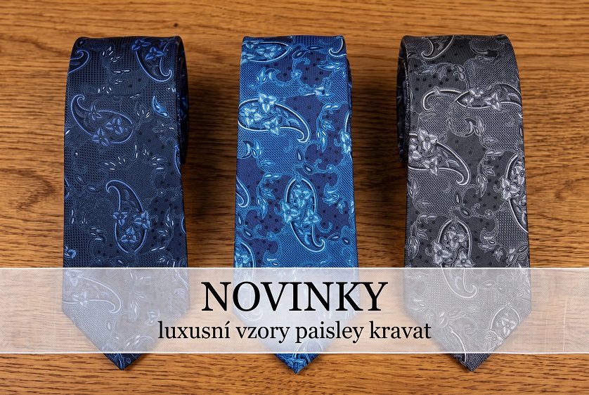 Novinky v paisley vzorech
