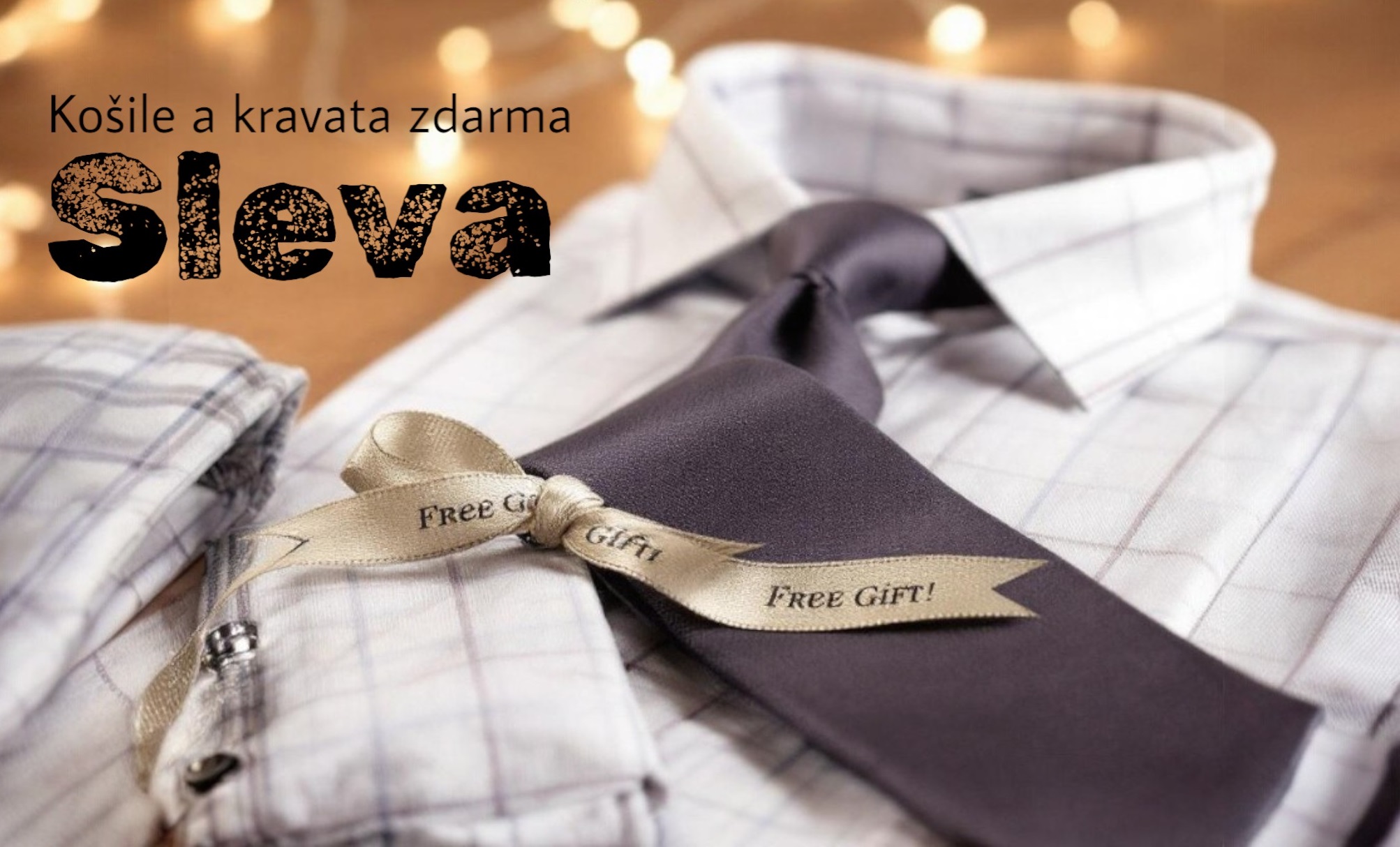Košile a kravata