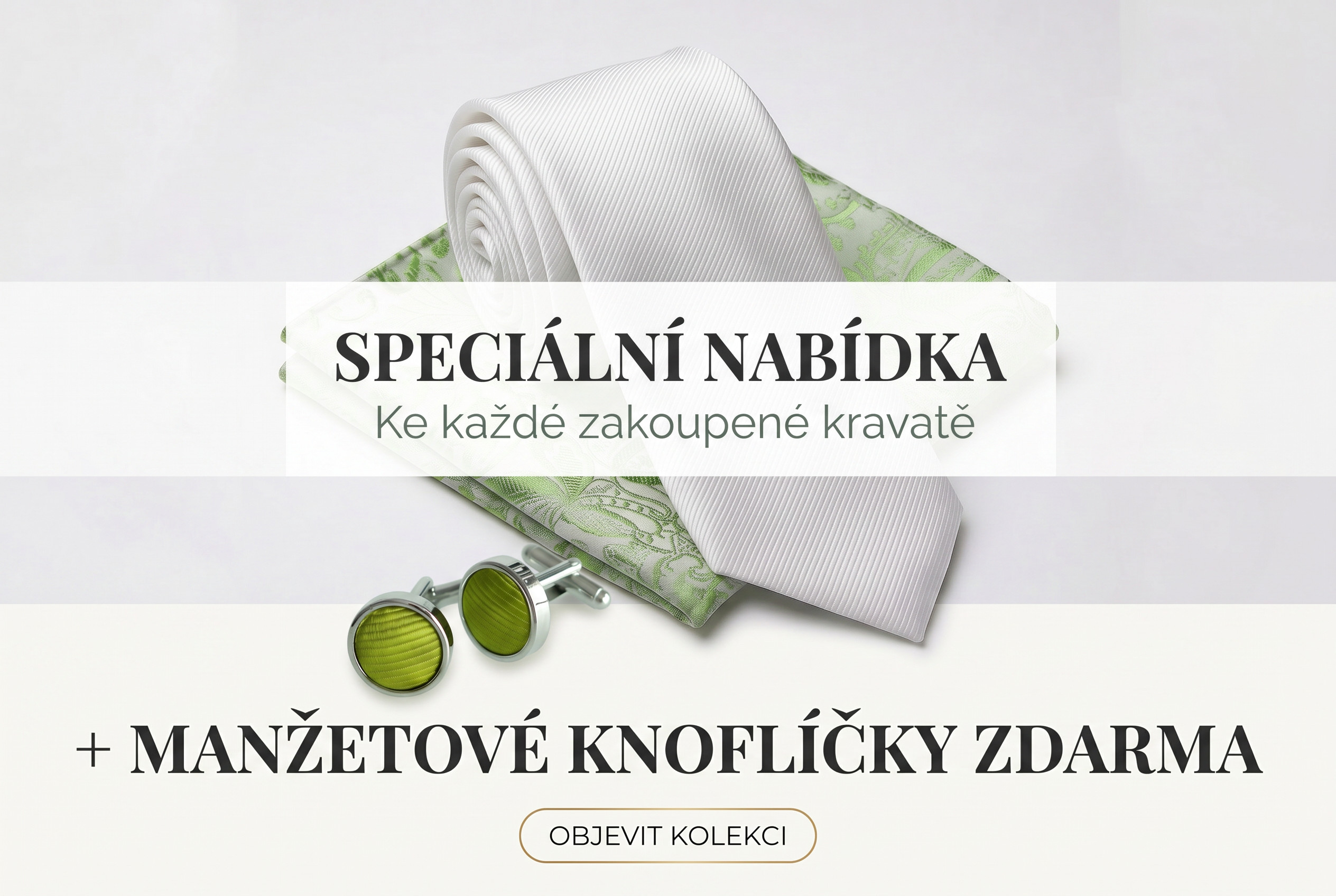 Manžetové knoflíčky zdarma