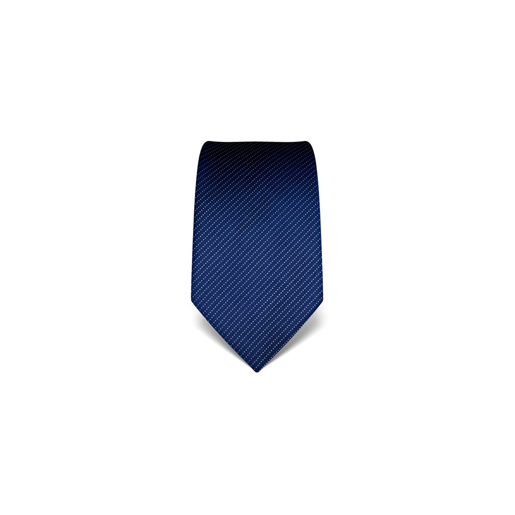 Vincenzo Boretti luxusní modrá tečkovaná kravata 21958