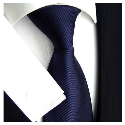 Luxusní tmavě modrá kravata Tom Harrison 900-25