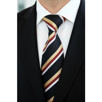 Luxusní hedvábná manažerská kravata