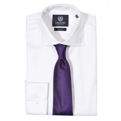 Luxusní bílá košile Gagliardi - Twill