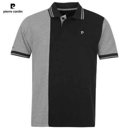 Černošedé pánské polo tričko pierre cardin s límečkem -37/38(S)