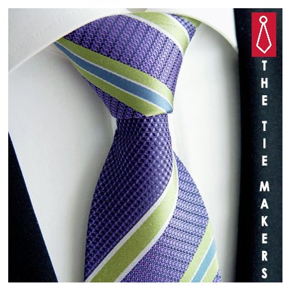 Luxusní fialová kravata Beytnur 210-3