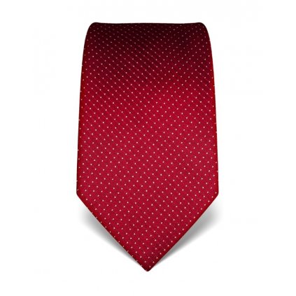 Vínová manažerská kravata s prošitím V. Boretti 21991