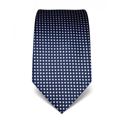 Elegantní kravata Vincenzo Boretti 21938 - modrý čtvereček