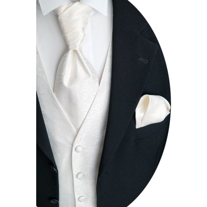 svatební vesta 1 3 světlá