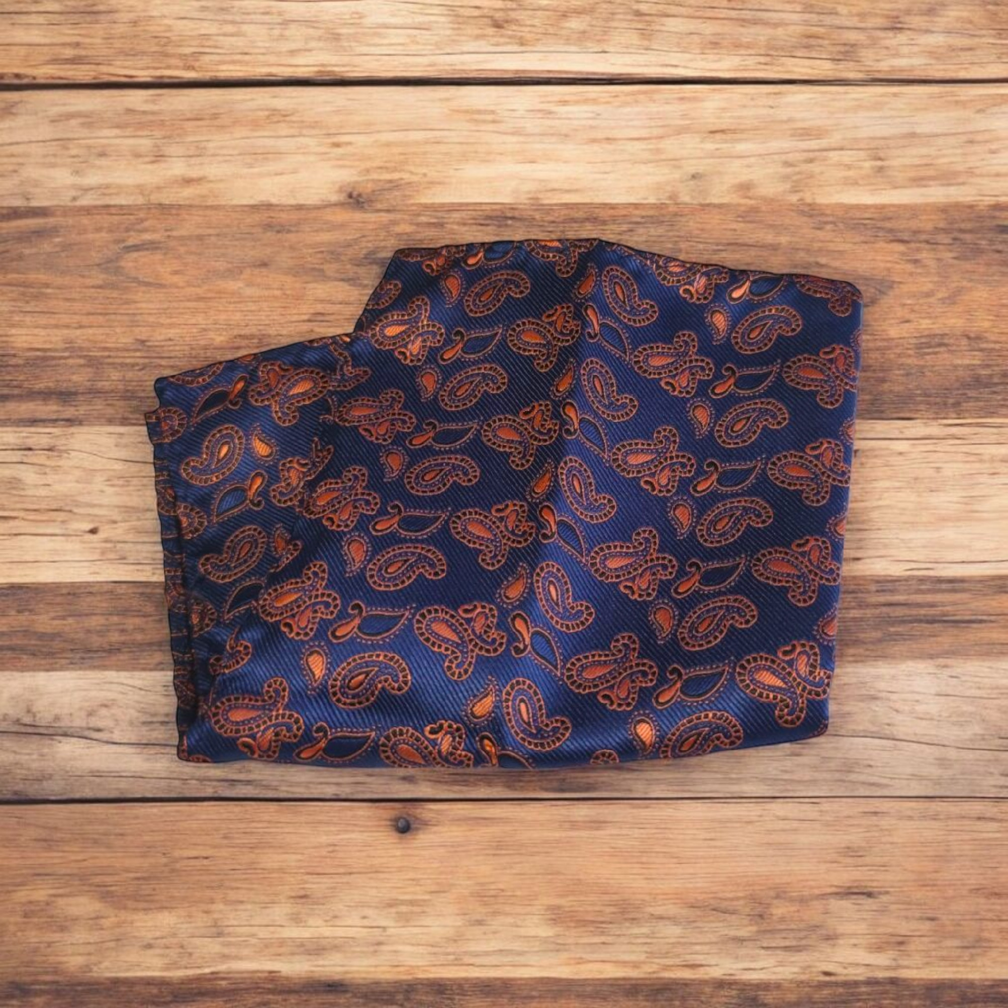 Fišer Elegantní kapesníček do saka - modrý