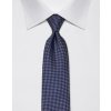 Kostičkovaná kravata Vincenzo Boretti 21985 - tmavě modrá