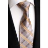 šedá hedvábná kravata 2