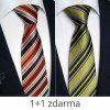kravaty oranžová zelená 235