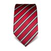 Pruhovaná kravata Vincenzo Boretti 21998 - červená