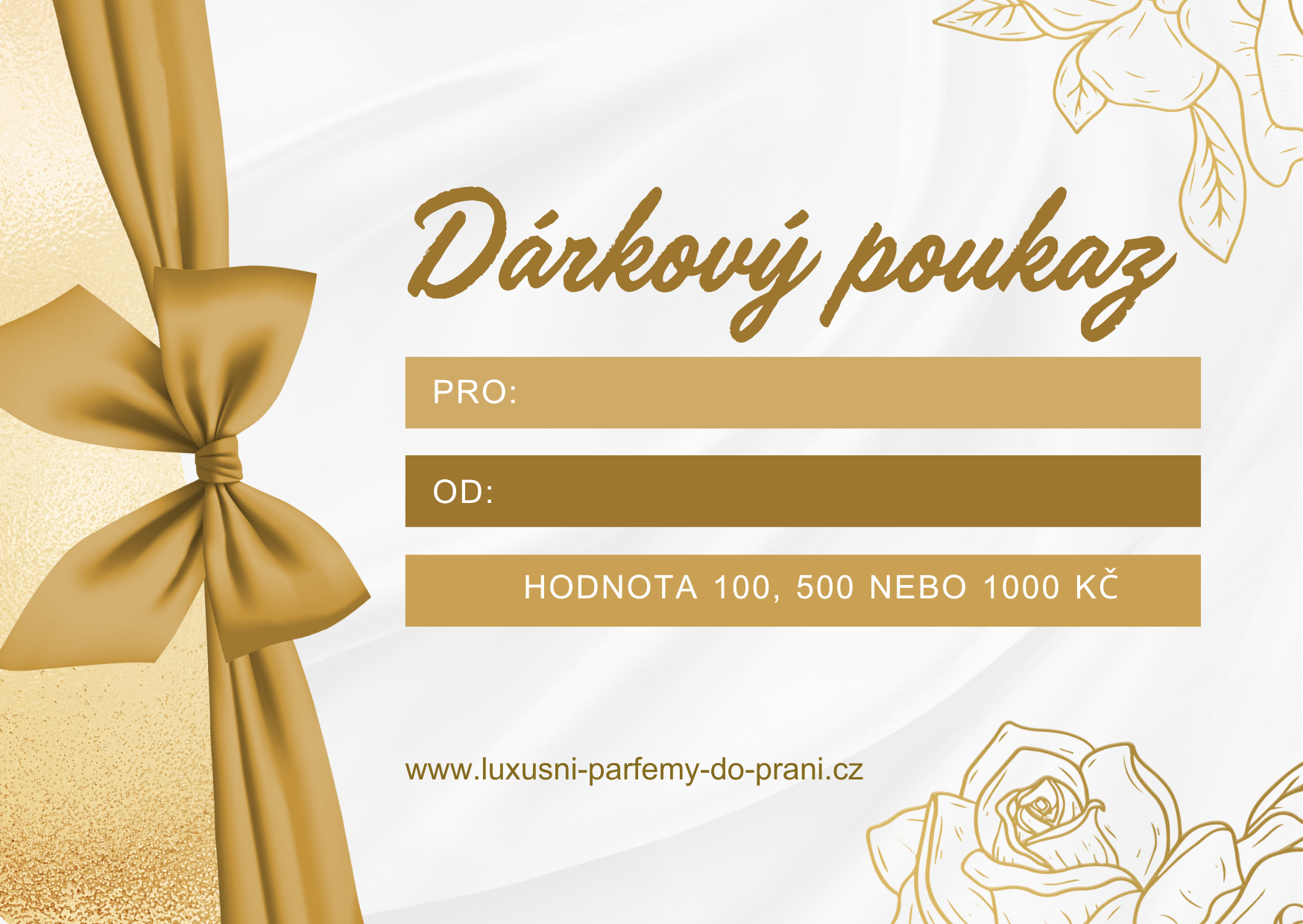 Dárkové poukazy