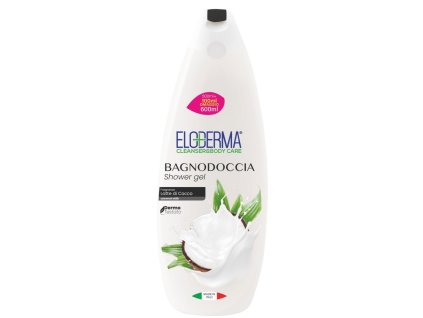 Eloderma Sprchový gel kokosové mléko 600 ml