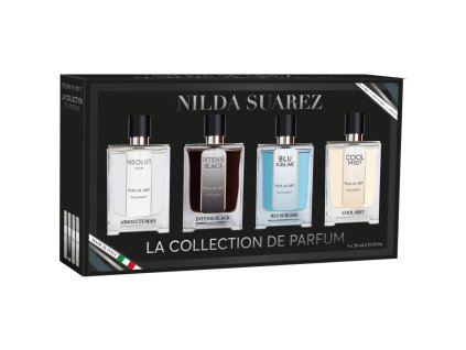 Nilda Suarez Kolekce pánských parfémů 4x20 ml
