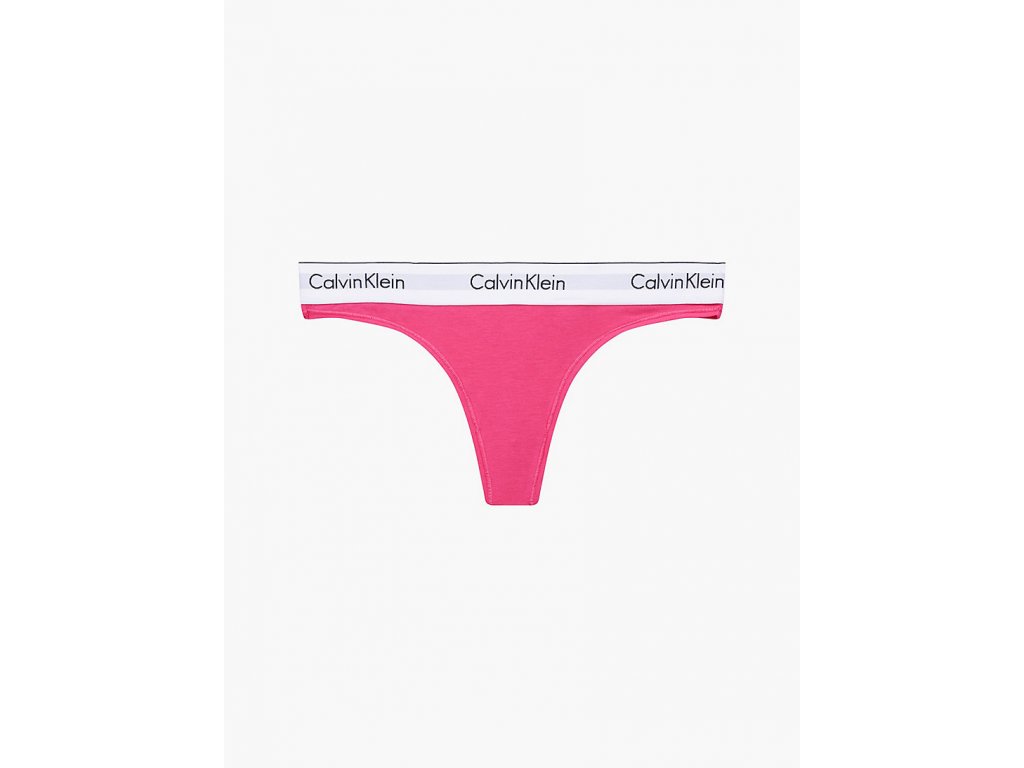 Dámská tanga Calvin Klein - růžová