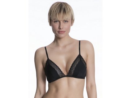 Calvin Klein Flirty Triangel BH ungefuettert schwarz QF5149E 001