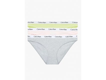 Dámské bikiny Calvin Klein Plus Size - 3Pack, vícebarevné