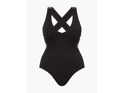 Dámské jednodílné plavky Calvin Klein Plunge One Piece Plus Size