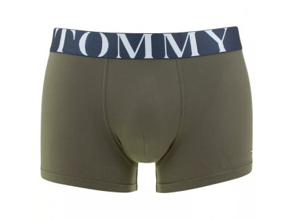 Pánské boxerky Tommy Hilfiger z mikrovlákna - zelená