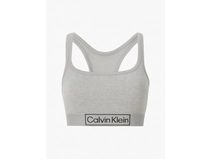 Dámská podprsenka Calvin Klein unlined- bralette, šedá