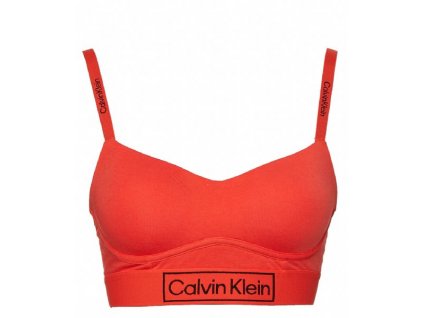 Dámská podprsenka Calvin Klein lght lined- bralette, červená