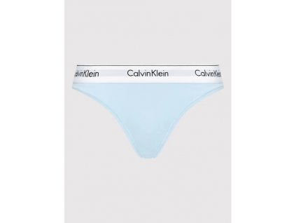 Dámská tanga Calvin Klein - modrá