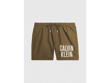Pánské plavky Calvin Klein hnědá